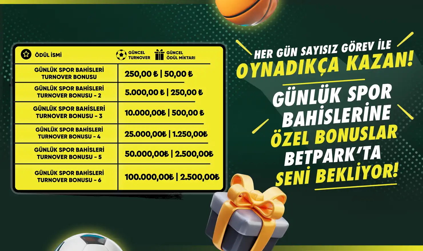 GÜNLÜK SPOR